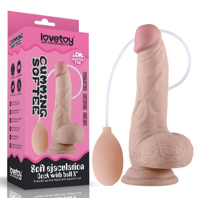 Dildo cu ejaculare 20cm