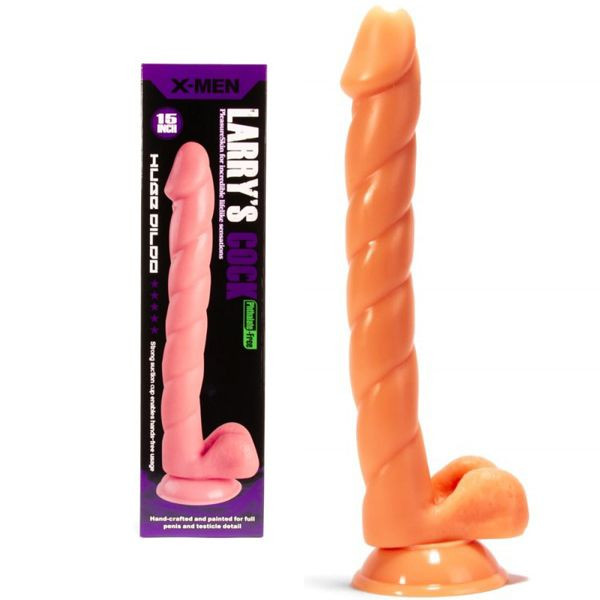 Dildo mare forma realista cu ventuza X-MEN Larry’s Cock Flesh 33cm x 3.5cm