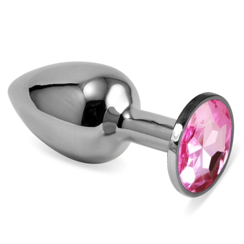 Dop Anal Rosebud Classic Metal Plug S Pink