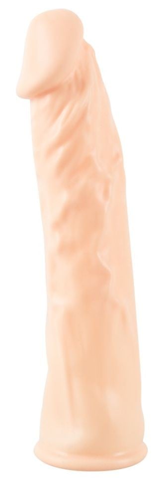 Extensie cu gland și vene bombate Silicone Extension (19 cm) - 1 | YEO