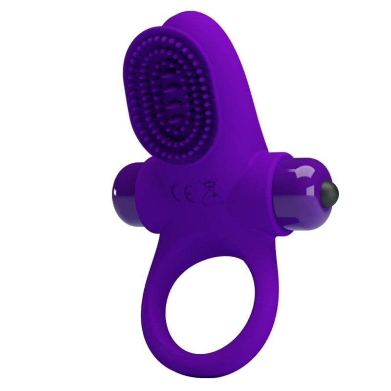 Inel penis cu vibratii Pretty Love Vibrant Penis Ring 2 Purple