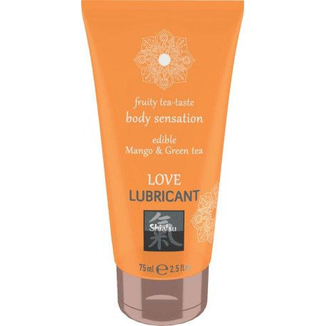 Love Lubricant edible - Mango & Green Tea 75ml