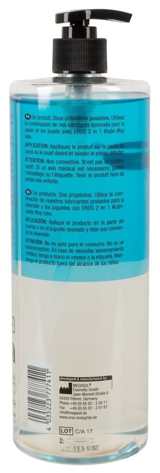 Lubrifiant 2 in 1 lube & toy, 1000 ml - 1 | YEO