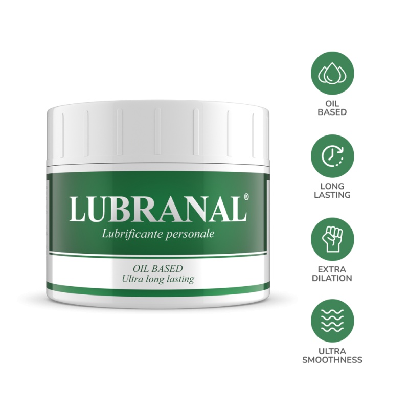 Lubrifiant anal Lubranal cream oil based, 150 ml