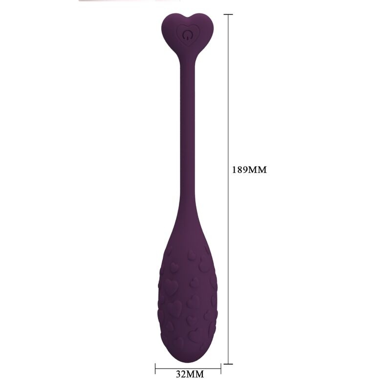 Ou vibrator inteligent PRETTY LOVE Fisher control prin aplicatie - 1 | YEO