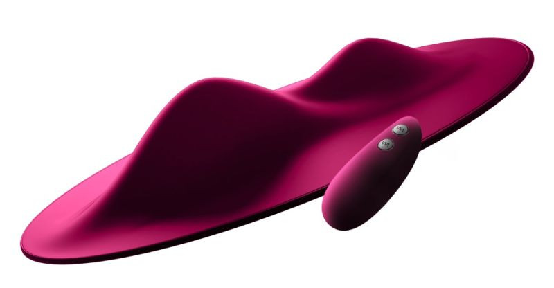 Pad vibrator inovator pe care să te așezi, cu 2 valuri de stimulare Vibepad cu telecomanda