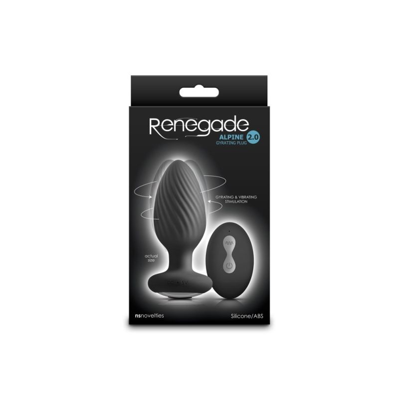 Plug anal Vibrator Renegade - Alpine 2.0 -Motor rotativ