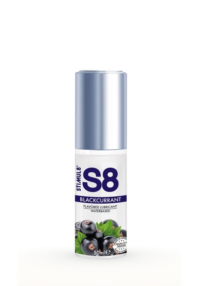 S8 Waterbase Blackcurrant Flavored Lube 50ml - 1 | YEO