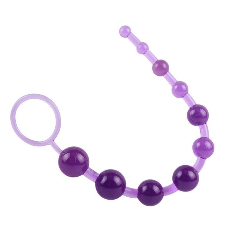 SASSY Anal Beads-Purple - 1 | YEO