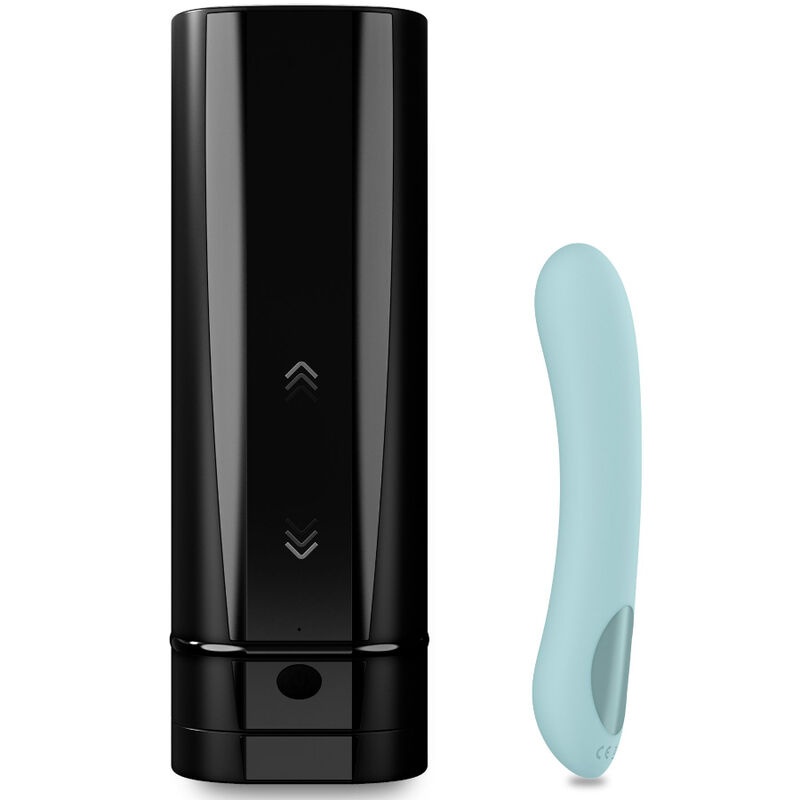 Set interactiv pentru cupluri vibrator si masturbator inteligent KIIROO - ONYX+ & PEARL 2