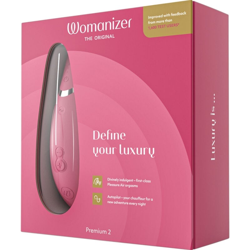 Stimulator Clitoris Womanizer Premium 2 RASPBERRY - 4 | YEO