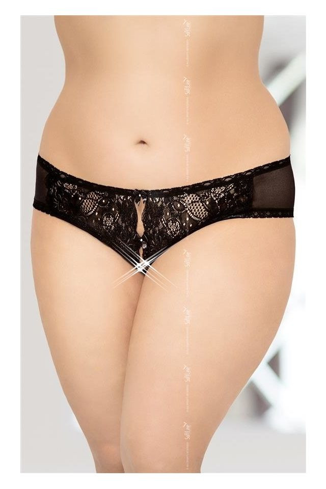 String 2469 Plus Size, black - 2XL in SexShop KUR Romania