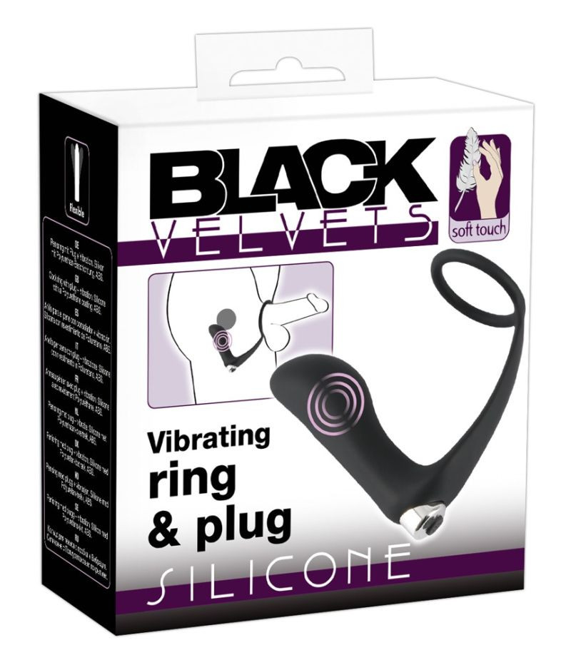 Vibrating Ring & Plug in SexShop KUR Romania