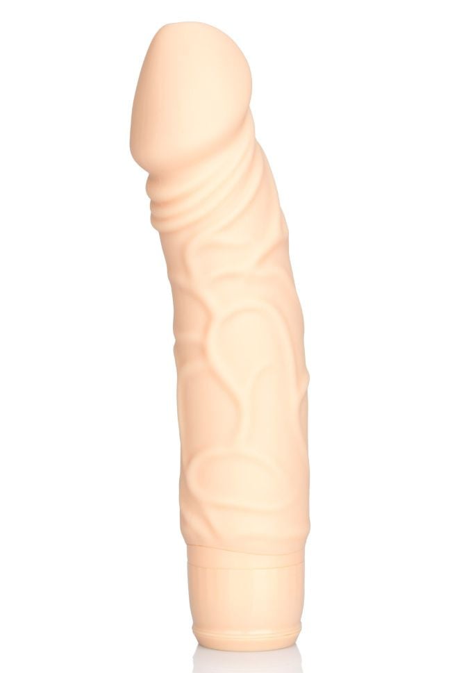 Vibrator cu aspect realist si vibratii de intensitate variabila Silicone Stud Woody (16.5cm)