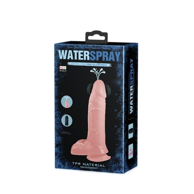 Vibrator cu ejaculare Water Spray (19cm) - 1 | YEO