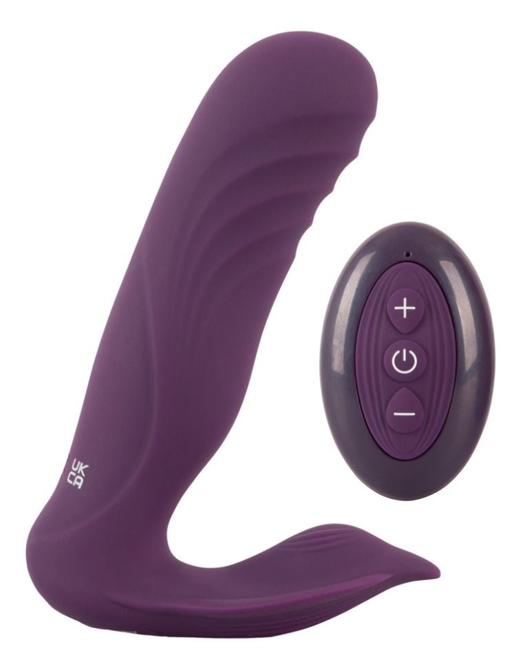 Vibrator cu miscare sus jos, 10 moduri de vibratie cu telecomanda Javida RC Shaking Panty Vibe - 3 | YEO