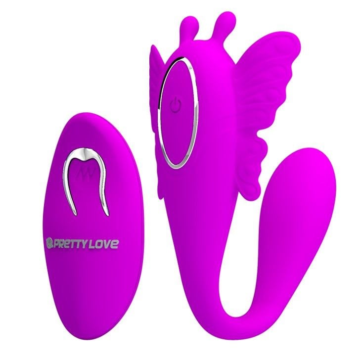 Vibrator fluture în formă de C WIBRATOR CHIMERA