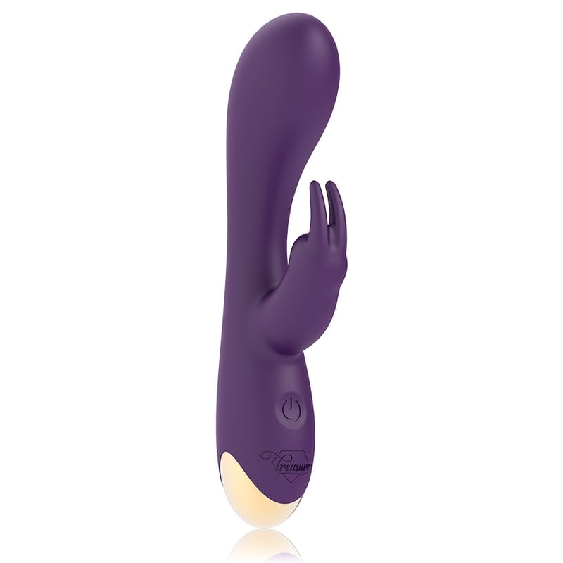 Vibrator iepuras cu stimulare clitoris TREASURE - LAURENCE Compatibil cu tehnologia fără fir Watchme - 3 | YEO