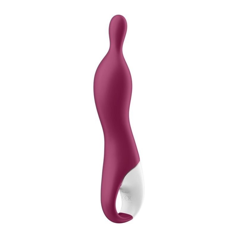 Vibrator mic Satisfyer A-Mazing 1 berry (3.21cm) 12 programe de vibratii intense - 2 | YEO