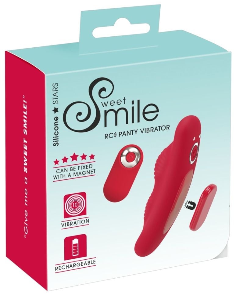 Vibrator pentru chiloti cu 10 moduri de vibratie cu telecomanda Panty VIbrator (9,7 cm)