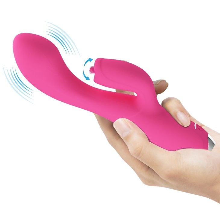 Vibrator rabbit pentru masajul punctului G PRETTY LOVE – GLORIA (19.8cm)