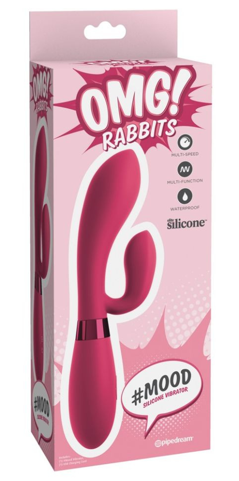 Vibrator Rabbit10 moduri de vibratie Mood (21,2 cm)