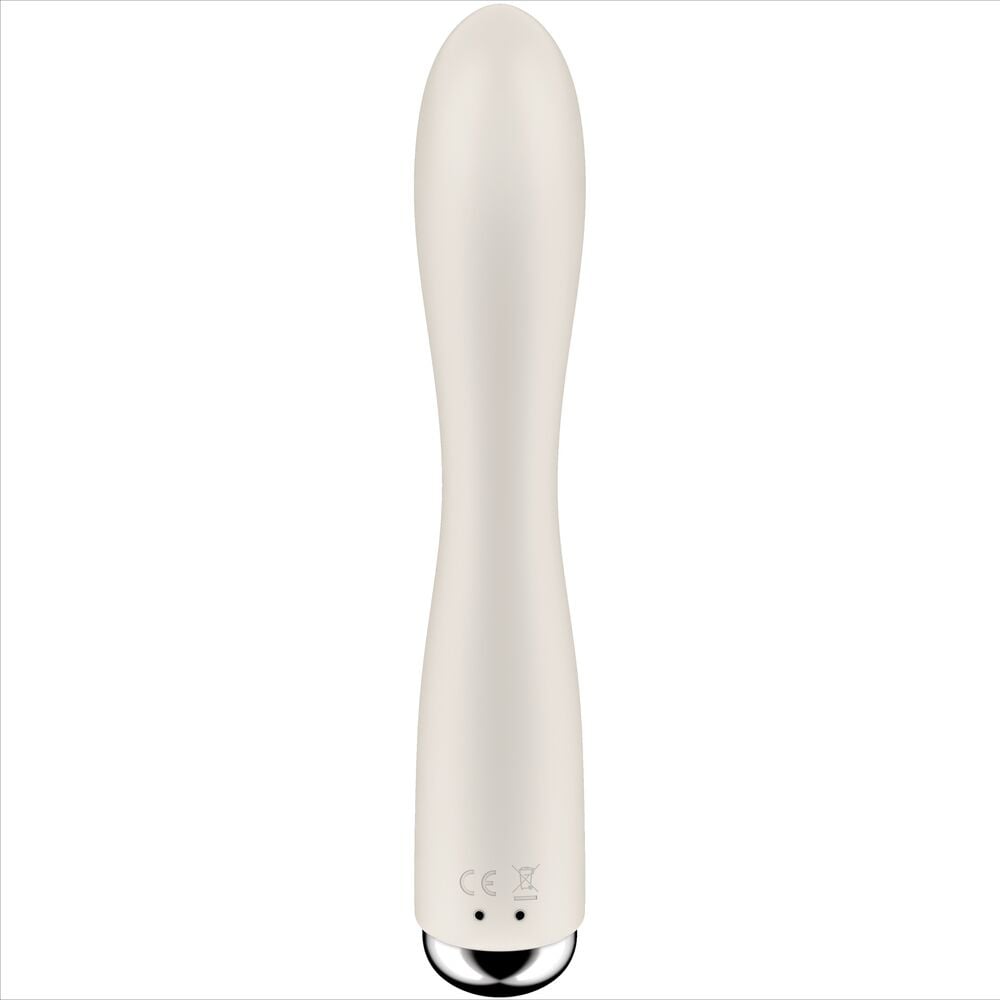 Vibrator rotativ cu stimulare punct G si clitoris Satisfyer Spinning Rabbit 1 Beige - 2 | YEO