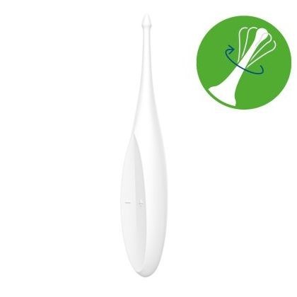 Vibrator SATISFYER Twirling Fun white - 2 | YEO