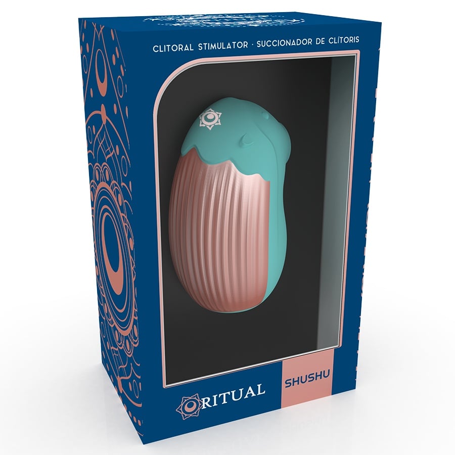 Vibrator stimulator clitoris Rithual Shushu 2 ORCHID AQUA