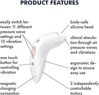 Vibrator Stimulator clitoris Satisfyer Pro 1+ (Air Pulse + Vibration) - 2 | YEO