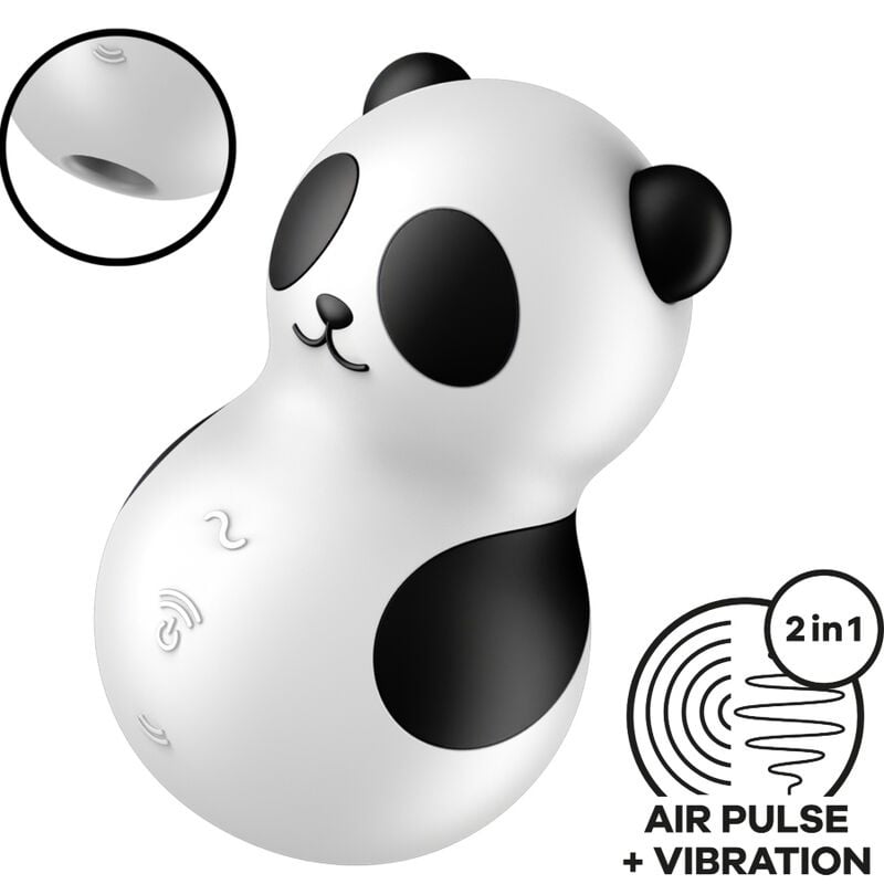 Vibrator stimulator Satisfyer Air Pulse Pocket Panda - 1 | YEO