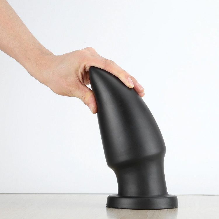 X-MEN Huge Butt Plug Black (22.2cm x 8.2cm)