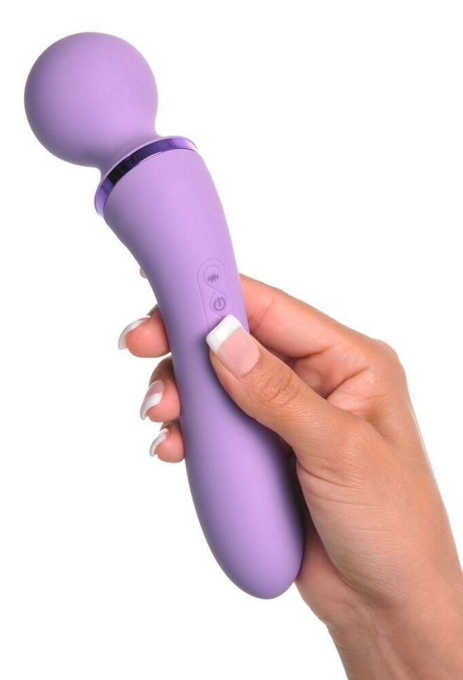 Aparat masaj cu 10 moduri de vibratie Duo Wand Massage-Her - 3 | YEO