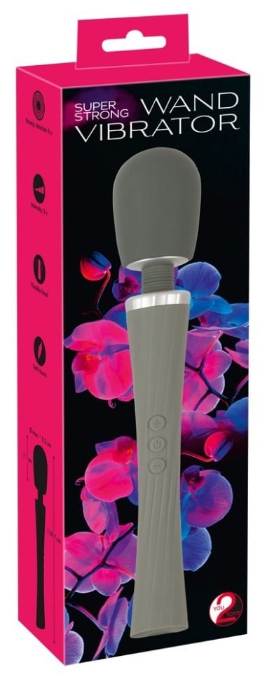 Aparat masaj Super Strong Wand Vibrator (29,7 cm) - 2 | YEO