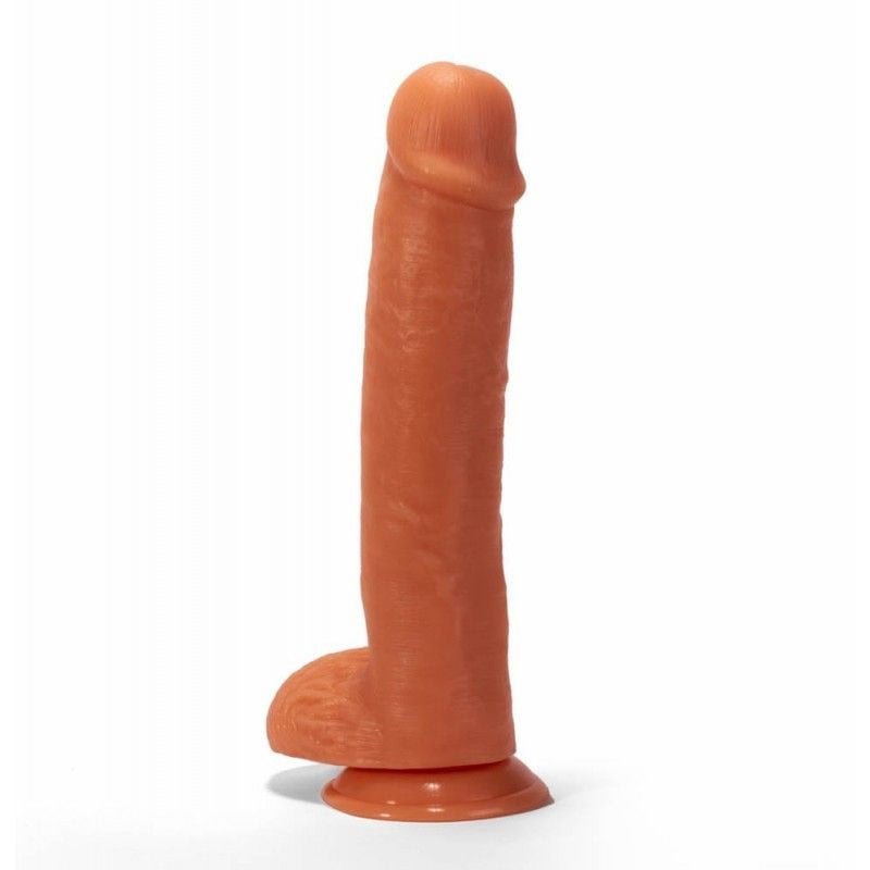 Dildo gigantic cu testicule si ventuza de fixare X-MEN Dylan\'s Cock 32cm x 6cm