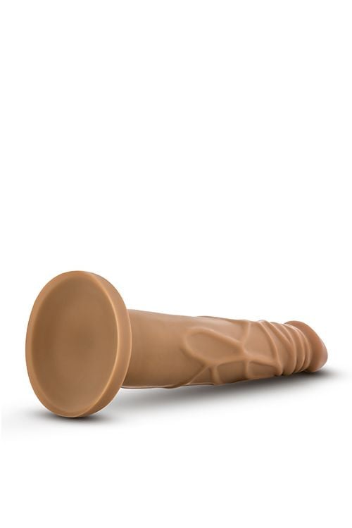 Dildo subtire din silicon DILDO SILICONE WILLYS DILDO MOCHA 17.5cm