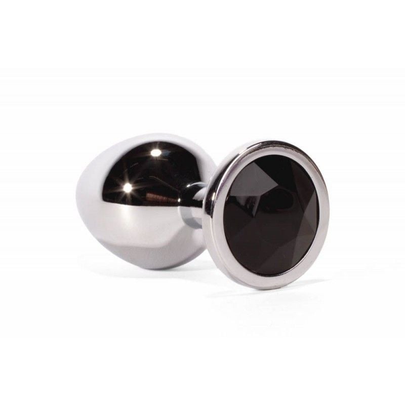 Dop anal Large Secret Shade Metal Butt Plug Black (9.5 X 4.1cm)