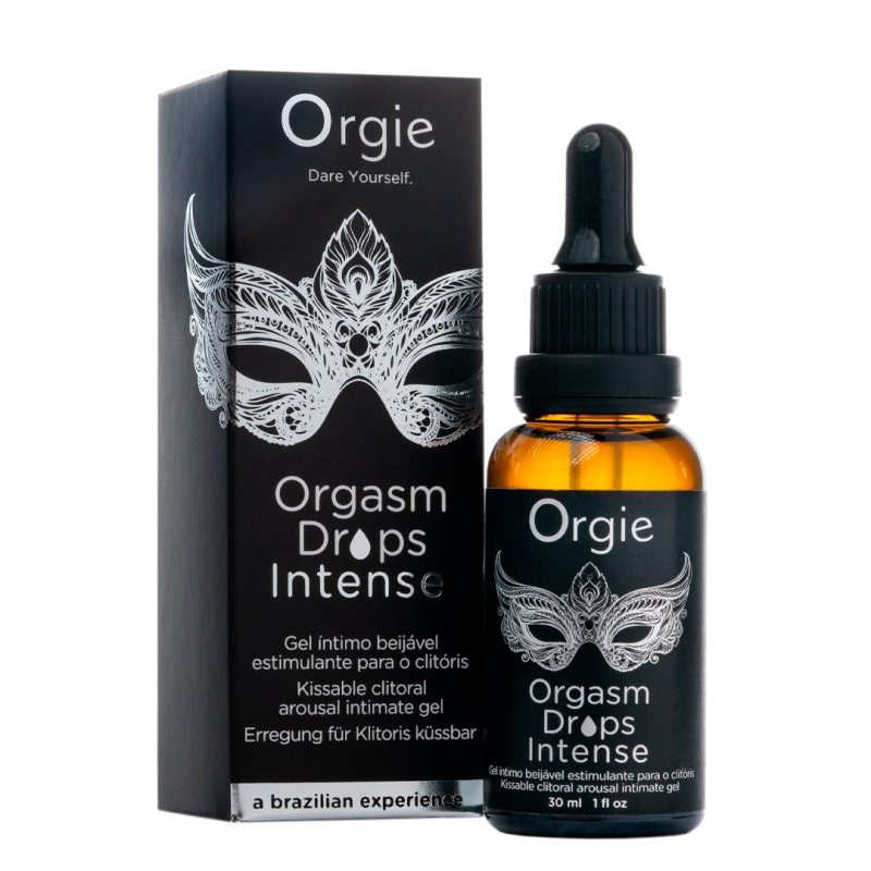 Gel stimulare clitoris Orgasm Drops Intense, 30 ml, Orgie