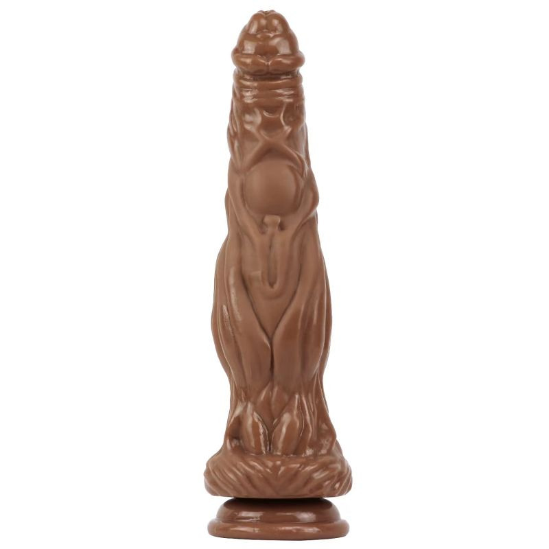 Greed Dildo, Brown (25cm)