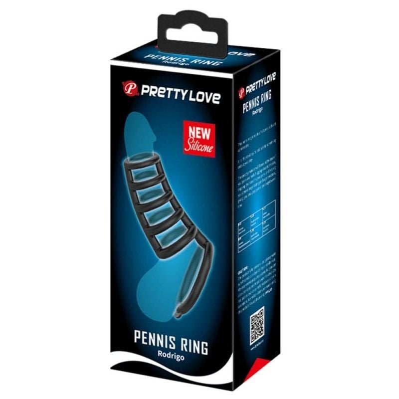 Inel din silicon pentru penis Pretty Love Rodrigo Penis Ring