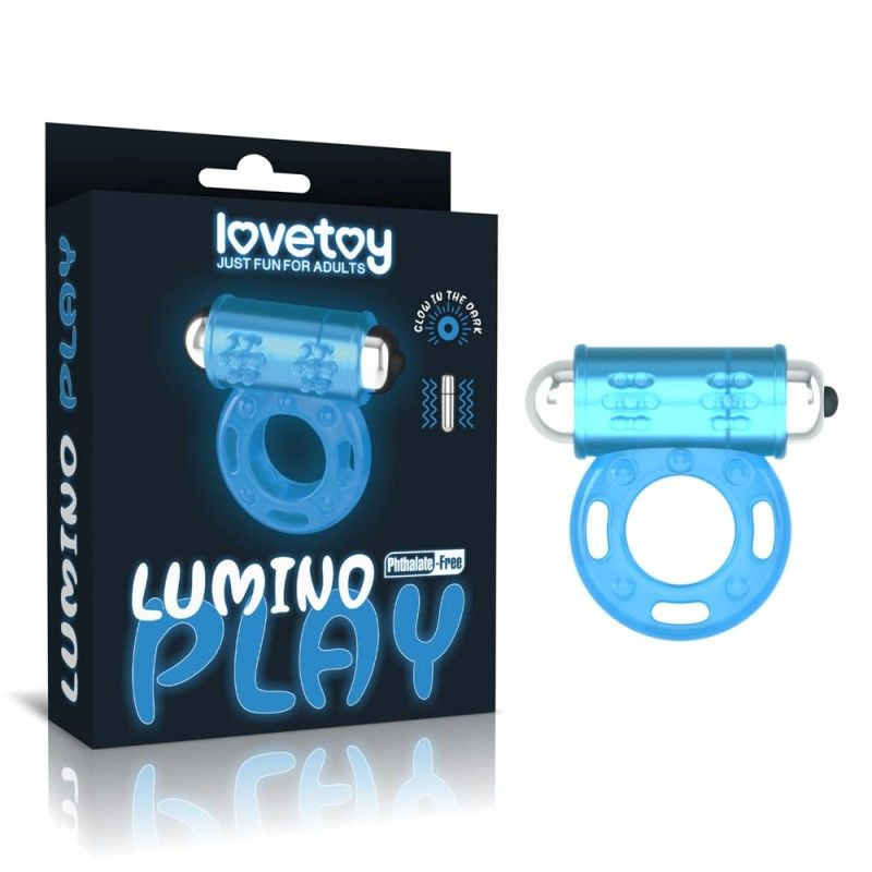 Inel penis cu vibratii Lumino Play Vibrating Penis Ring 1