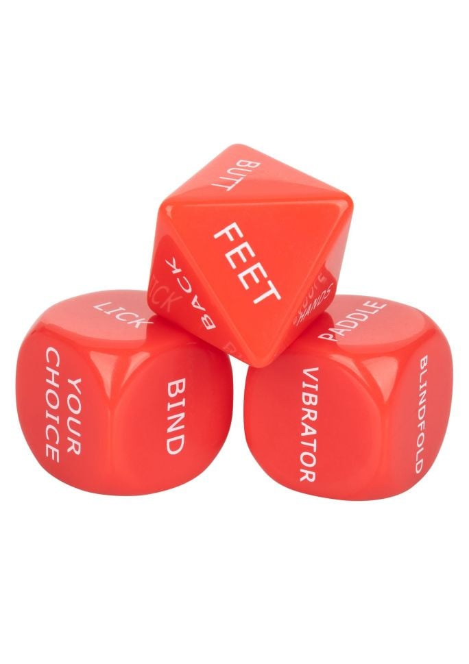 Let\'s Get Kinky Dice, red