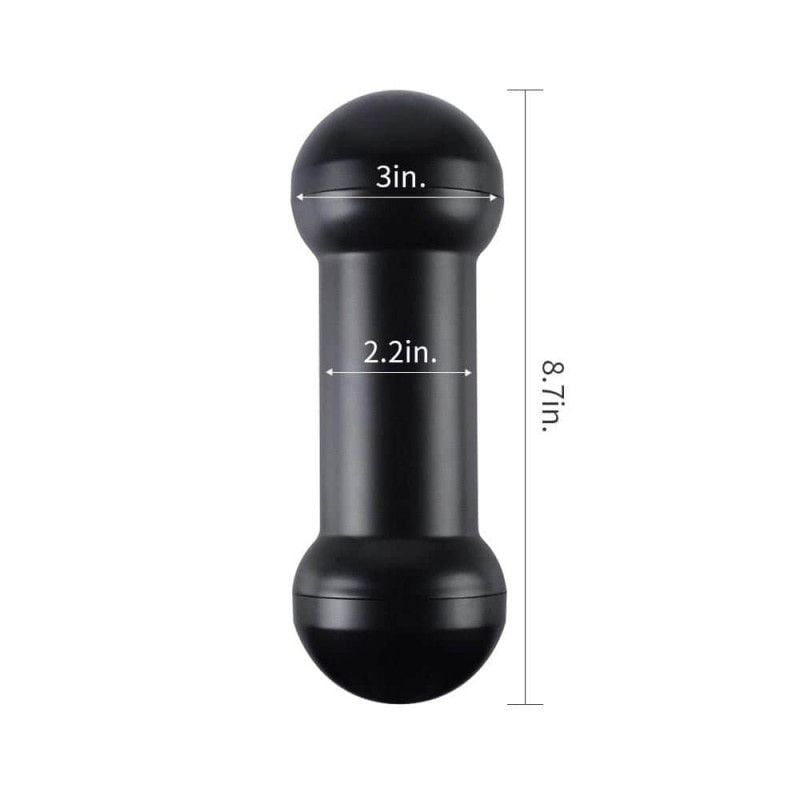 Masturbator cu 2 capete de penetrare Traning Master Flesh 22cm