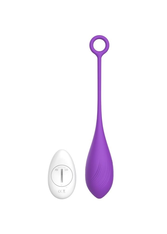 Ou vibrator cu 10 moduri de vibratii si telecomanda wireless Vibrating Egg Belle Love Egg - 2 | YEO