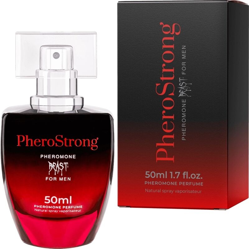 Parfum cu feromoni pentru barbati PheroStrong - Pheromone Perfume Beast for Men 50 ml