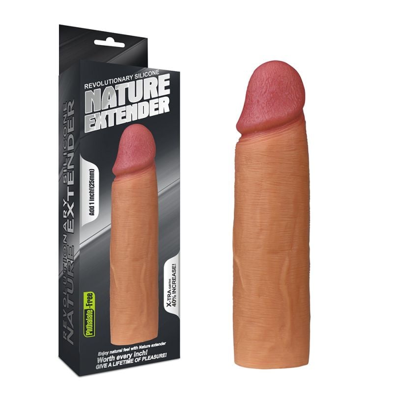 Prelungitor penis Revolutionary Silicone Nature Extender 16.25cm