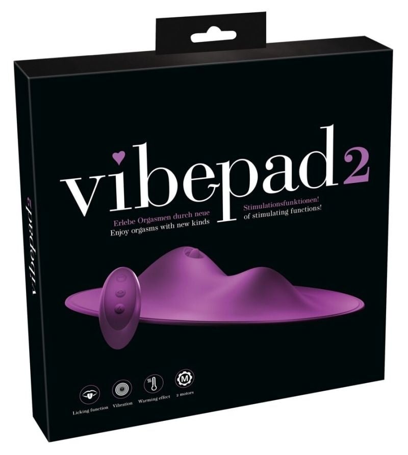 Stimulator clitoris Vibepad2 - Licking tongue & warming function