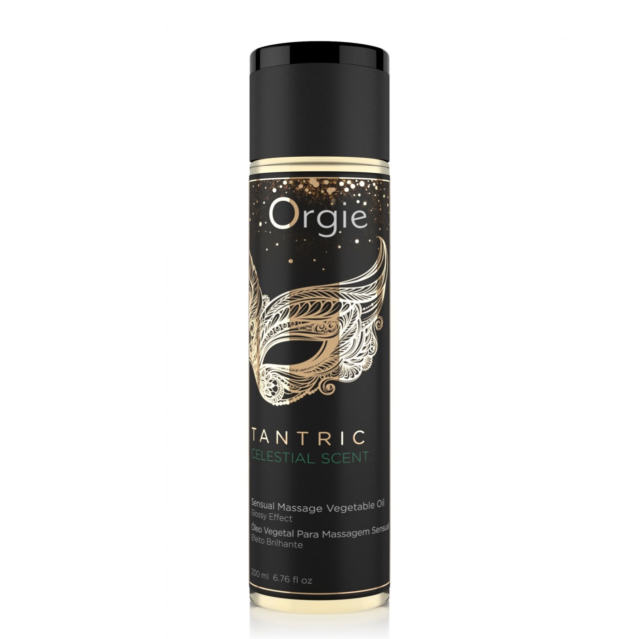 Ulei de masaj cu efect de stralucire Orgie Tantric - massage oil, Celestial Scent, 200ml