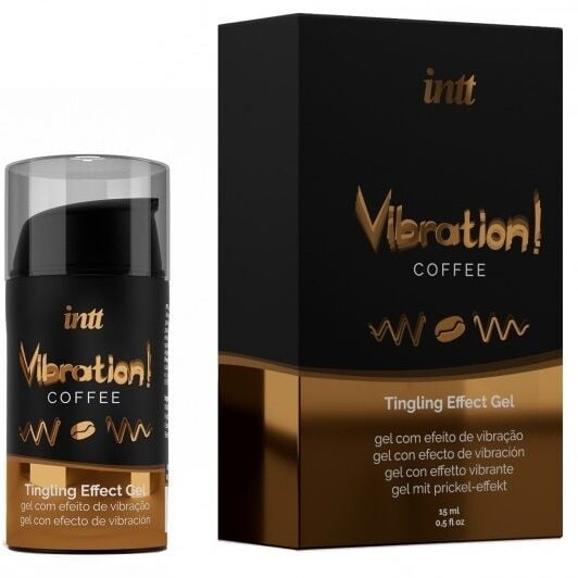 Ulei gel masaj cu efect de incalzire INTT Massage Gel Coffee 30ML