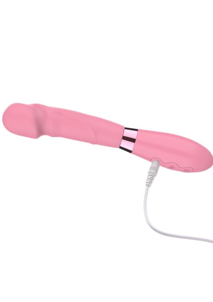 Vibrator clasic de lux cu un ax vibrator flexibil, o forma ergonomica Pop Supreme Vibrator (21cm)